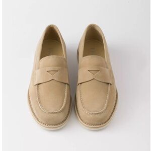 Prada Suede loafers
